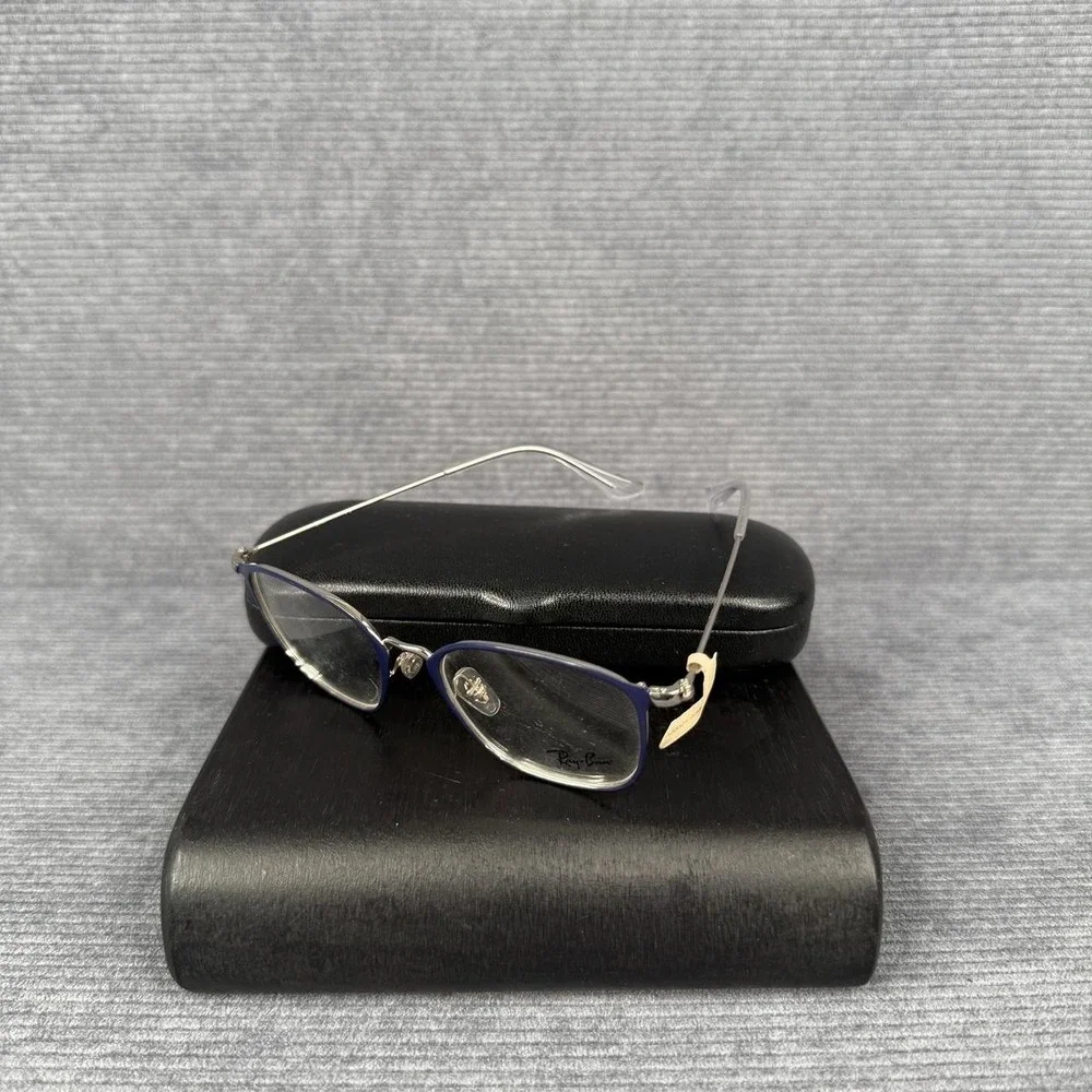 Ray-Ban Jr Eyeglasses RB 1056-4080 Blue Metal Frames 46-17-130